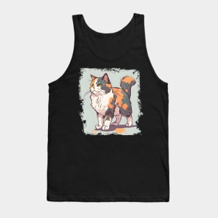 Beautiful Cat - Cat Faces Cute Girls Womens Tank Top